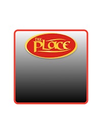 the place logo on a white background