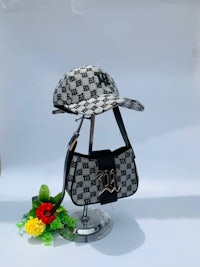 louis vuitton hat and bag set