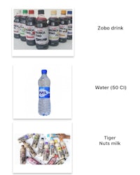 a series of images showing different types of liquids